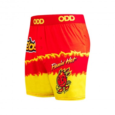 ODD SOΧ X CHEETOS FLAMIN HOT LOUNGE SHORTS