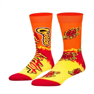 ODD SOΧ X CHEETOS FLAMIN HOT SPLIT CREW SOCKS
