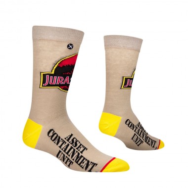 ODD SOX X JURASSIC PARK ASSET UNIT CREW SOCKS