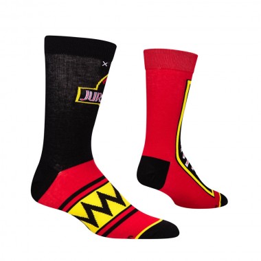ODD SOX X JURASSIC PARK SPLIT CREW SOCKS