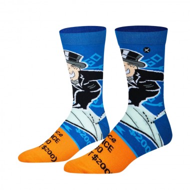 ODD SOX X MONOPOLY ADVANCE TO GO CREW SOCKS