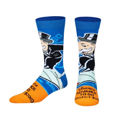 ODD SOX X MONOPOLY ADVANCE TO GO CREW SOCKS