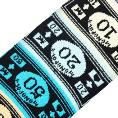 ODD SOX X MONOPOLY MONEY CREW SOCKS
