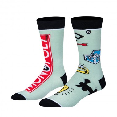 ODD SOX X MONOPOLY SPLIT CREW SOCKS