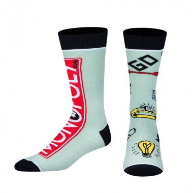 ODD SOX X MONOPOLY SPLIT CREW SOCKS