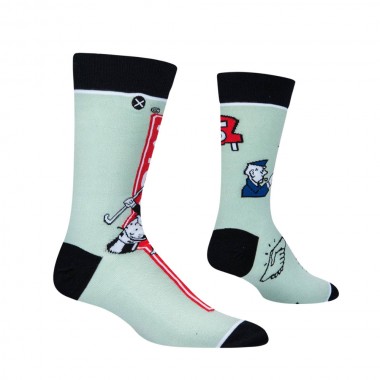 ODD SOX X MONOPOLY SPLIT CREW SOCKS