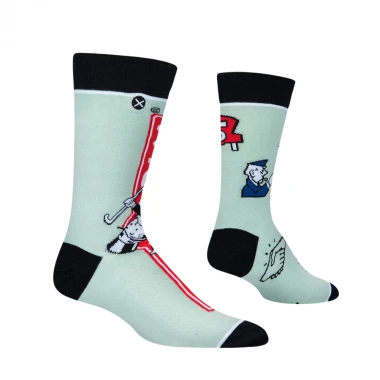 ODD SOX X MONOPOLY SPLIT CREW SOCKS