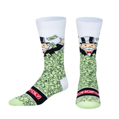 ODD SOX X MONOPOLY WINDFALL CREW SOCKS