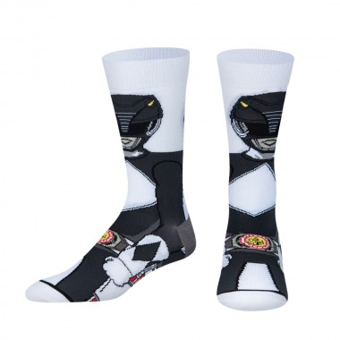ODD SOX X POWER RANGER BLACK RANGER 360 CREW SOCKS