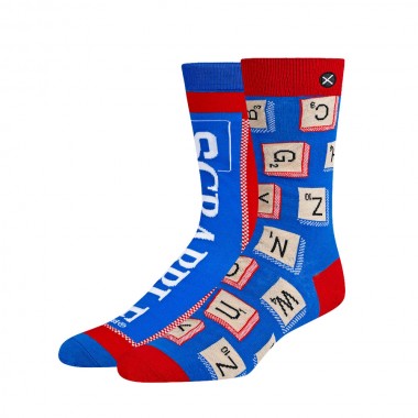 ODD SOX X SCRABBLE SPLIT CREW SOCKS