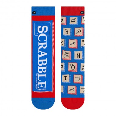 ODD SOX X SCRABBLE SPLIT CREW SOCKS
