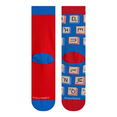 ODD SOX X SCRABBLE SPLIT CREW SOCKS