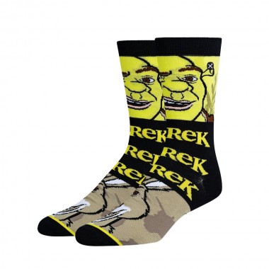 ODD SOX X SHREK MASH UP K CREW SOCKS