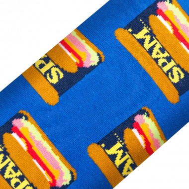 ODD SOX X SPAM SPLIT CREW SOCKS