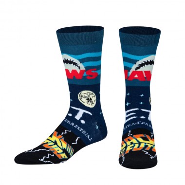 ODD SOX X UNIVERSAL CLASSICS MASH UP CREW SOCKS