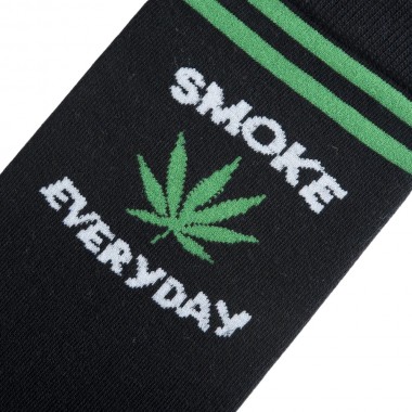 COOL SOCKS SMOKE EVERYDAY CREW SOCKS
