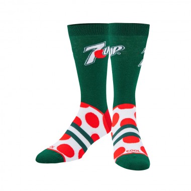 COOL SOCKS X 7UP BIG DOTS CREW SOCKS
