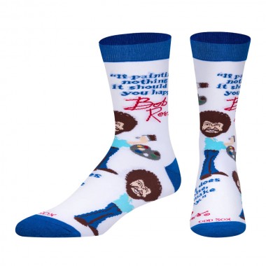 COOL SOCKS X BOB ROSS PAINTING CREW SOCKS