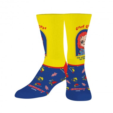 COOL SOCKS X CHUCKY FRIEND TO THE END CREW SOCKS