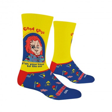 COOL SOCKS X CHUCKY FRIEND TO THE END CREW SOCKS