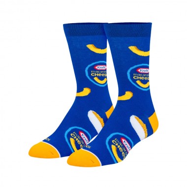 COOL SOCKS X KRAFT MAC & CHEESE CREW SOCKS