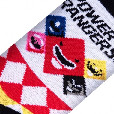 COOL SOCKS X POWER RANGERS TEAM CREW SOCKS