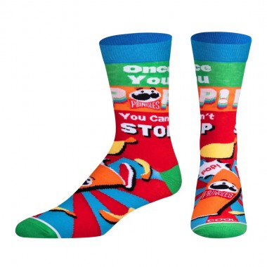 COOL SOCKS X PRINGLES POP! CANT STOP CREW SOCKS