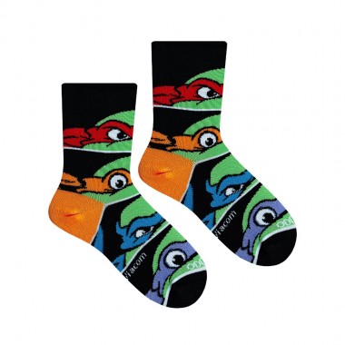 COOL SOCKS X TMNT MASKS K CREW SOCKS