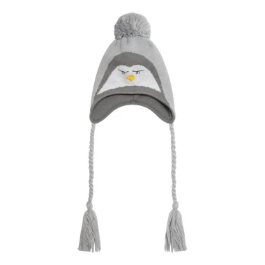 NEW ERA K TRAPPER BEANIE GREY