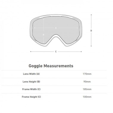 SPY CRUSHER ELITE ECO SNOW GOGGLES MATTE GRAY/LL PERSIMMON