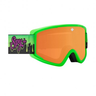 SPY CRUSHER ELITE JR ECO SNOW GOGGLES SLIME/LL PERSIMMON