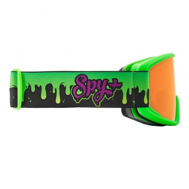 SPY CRUSHER ELITE JR ECO SNOW GOGGLES SLIME/LL PERSIMMON