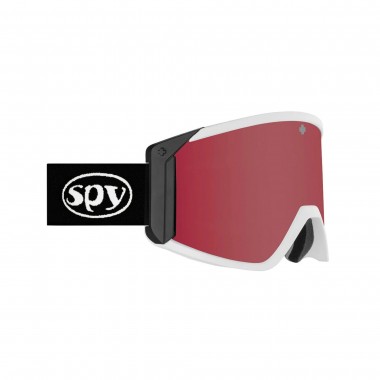 SPY RAIDER SNOW GOGGLES OG BLACK/ML ROSE SILVER MIRROR