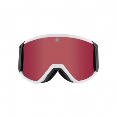 SPY RAIDER SNOW GOGGLES OG BLACK/ML ROSE SILVER MIRROR