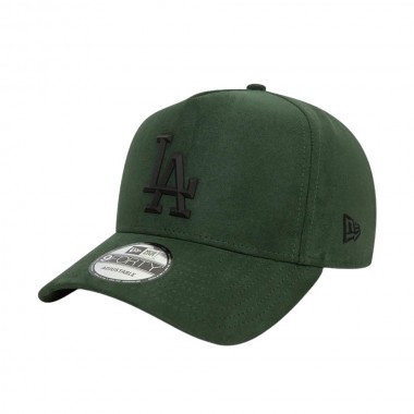 NEW ERA FAUX SUEDE LA DODGERS EFRAME CAP DARK GREEN