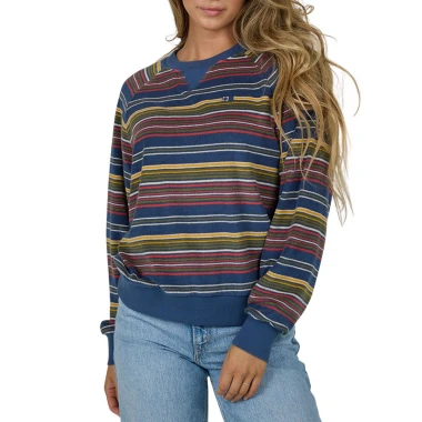 SALTY CREW GONE SAILIN W CREW SWEATER INDIGO