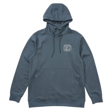 SALTY CREW CAPITALS TECH HOODIE CHANNEL BLUE