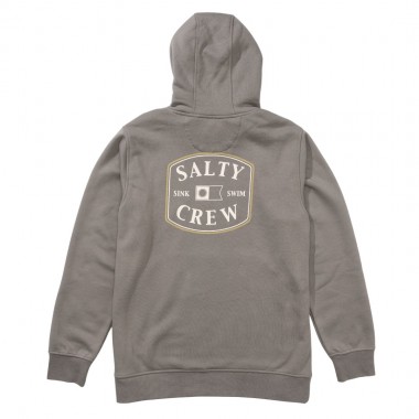 SALTY CREW CAPITALS TECH HOODIE SHARK SKIN