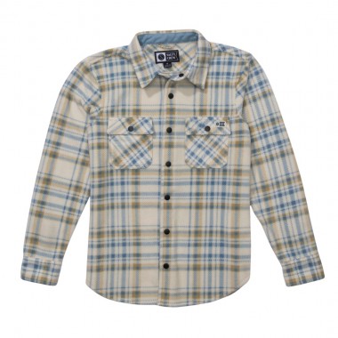 SALTY CREW SWELLTER POLAR FLANNEL SHIRT BIRCH