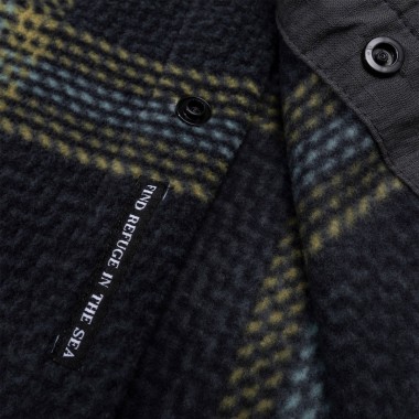 SALTY CREW SWELLTER POLAR FLANNEL SHIRT PHANTOM