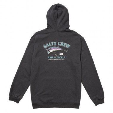SALTY CREW SNAG IT ZIP HOODIE CHARCOAL