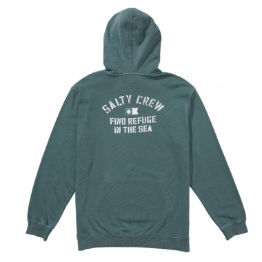 SALTY CREW EVEN KEEL VINTAGE HOODIE HYDRO