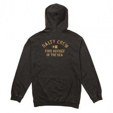 SALTY CREW EVEN KEEL VINTAGE HOODIE VINTAGE BLACK
