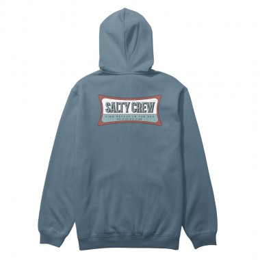 SALTY CREW ESSENTIAL ZIP HOODIE SLATE