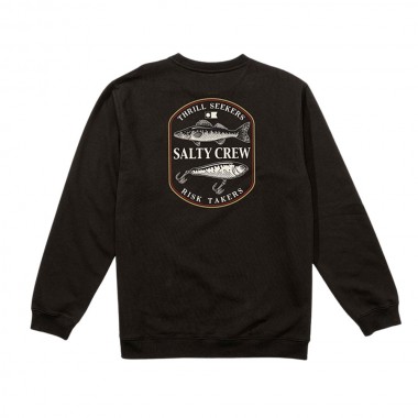 SALTY CREW BAITED CREW BLACK