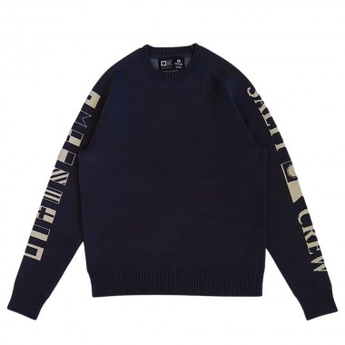 SALTY CREW ALPHA KNIT CREW MIDNIGHT NAVY