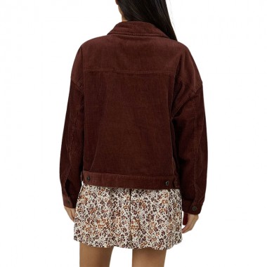 SALTY CREW BOARDWALK W JACKET CHOCOLATE