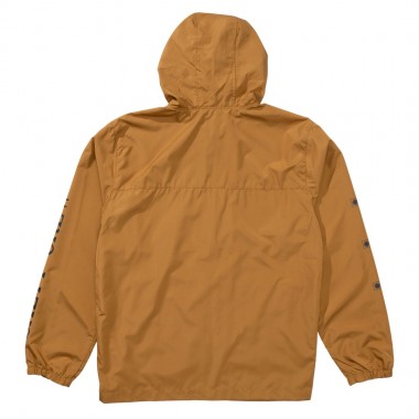 SALTY CREW SURFACE WINDBREAKER JACKET BONE BROWN
