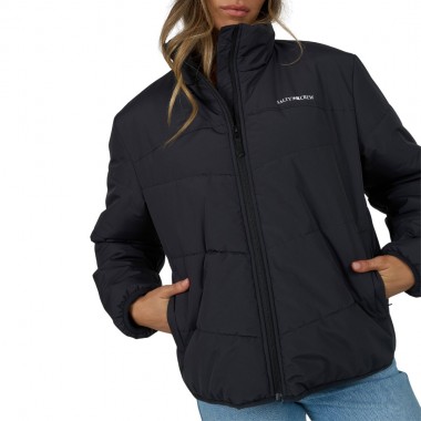SALTY CREW BARRIER W PUFFER JACKET BLACK