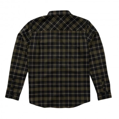 SALTY CREW FATHOM LS TECH FLANNEL SHIRT PHANTOM